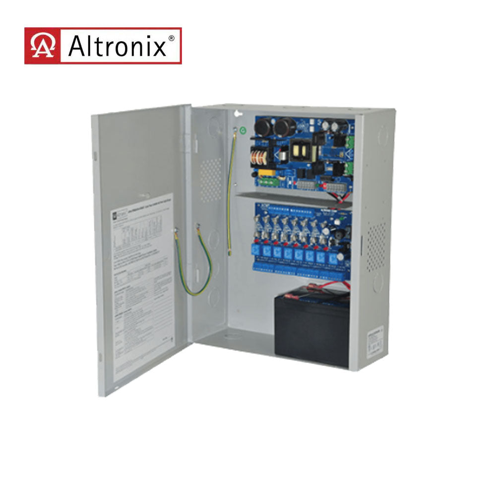 Altronix - EFLOW102NA8D - Multi-Output Access Power Controller with Power Supply Charger