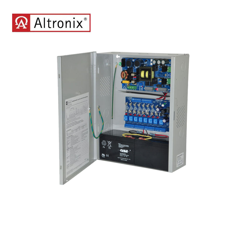 Altronix - EFLOW104NA8 - Power Supply Charger Access Power Controller with ACM8 - BC300 Enclosure