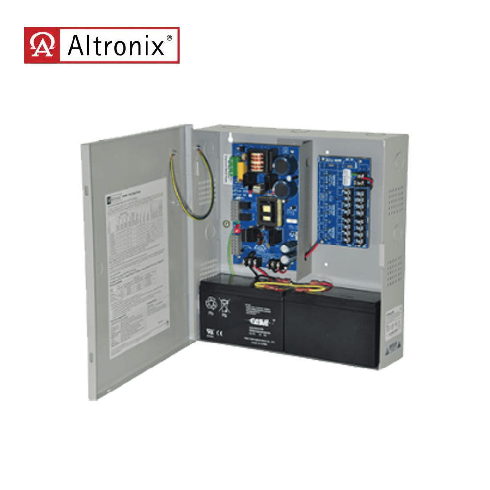 Altronix - EFLOW6N8 - Power Supply Charger with 8 Fuse Protected Outputs - BC300 Enclosure