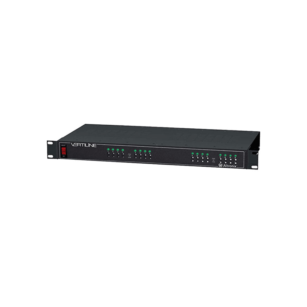 Altronix - VERTILINE166CD - AC CCTV Rack Mount Power Supply - 16 PTC Protected Outputs 24 or 28VAC at 14A Max