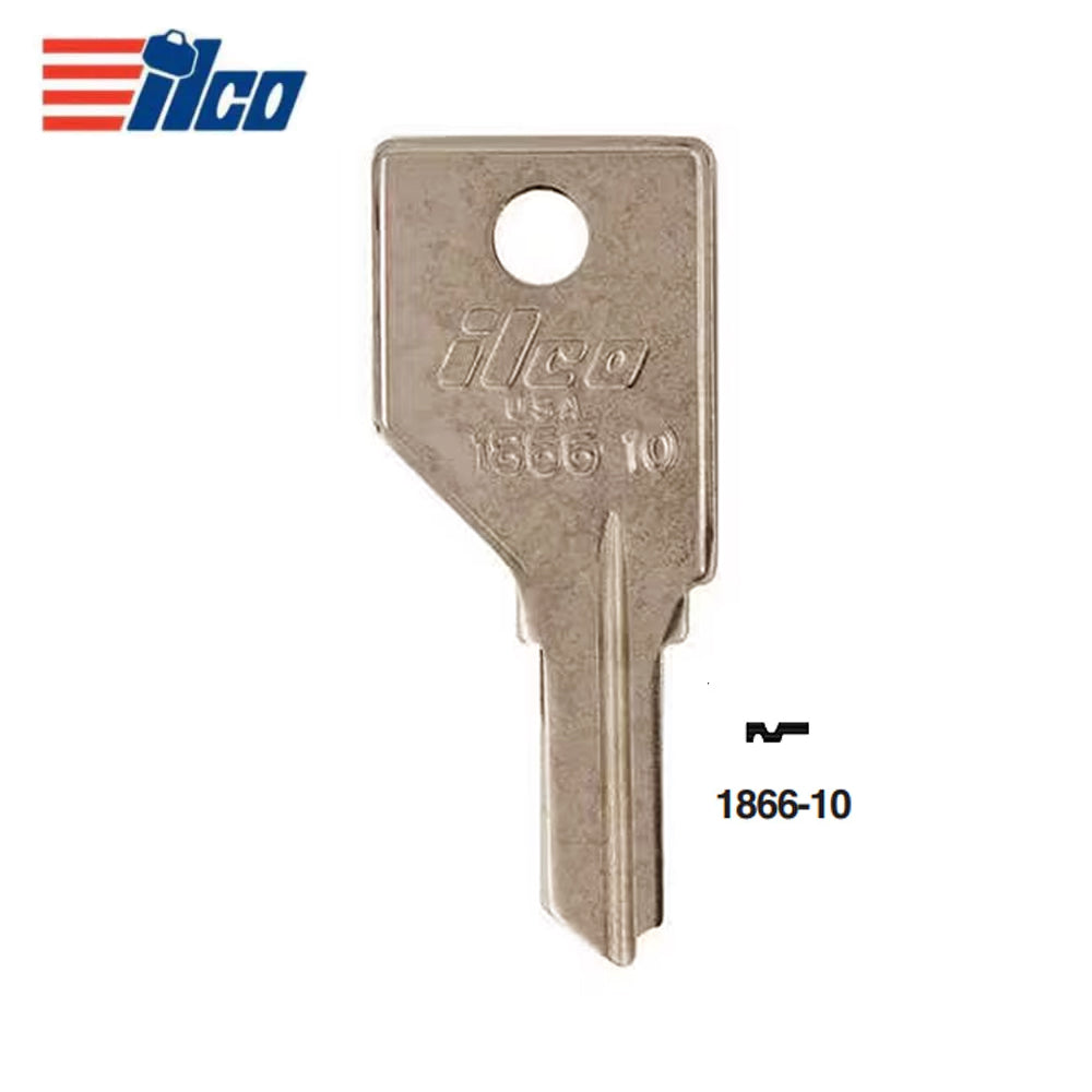 1866-10 Pundra Commercial & Residencial Key Blank - PUN-1D / 1866-10