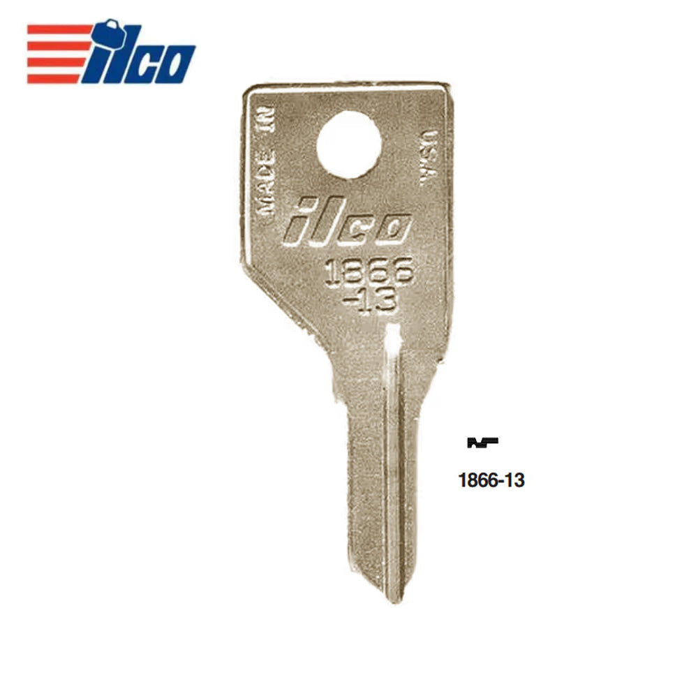 1866-13 Pundra Commercial & Residencial Key Blank - PUN-2D / 1866-13