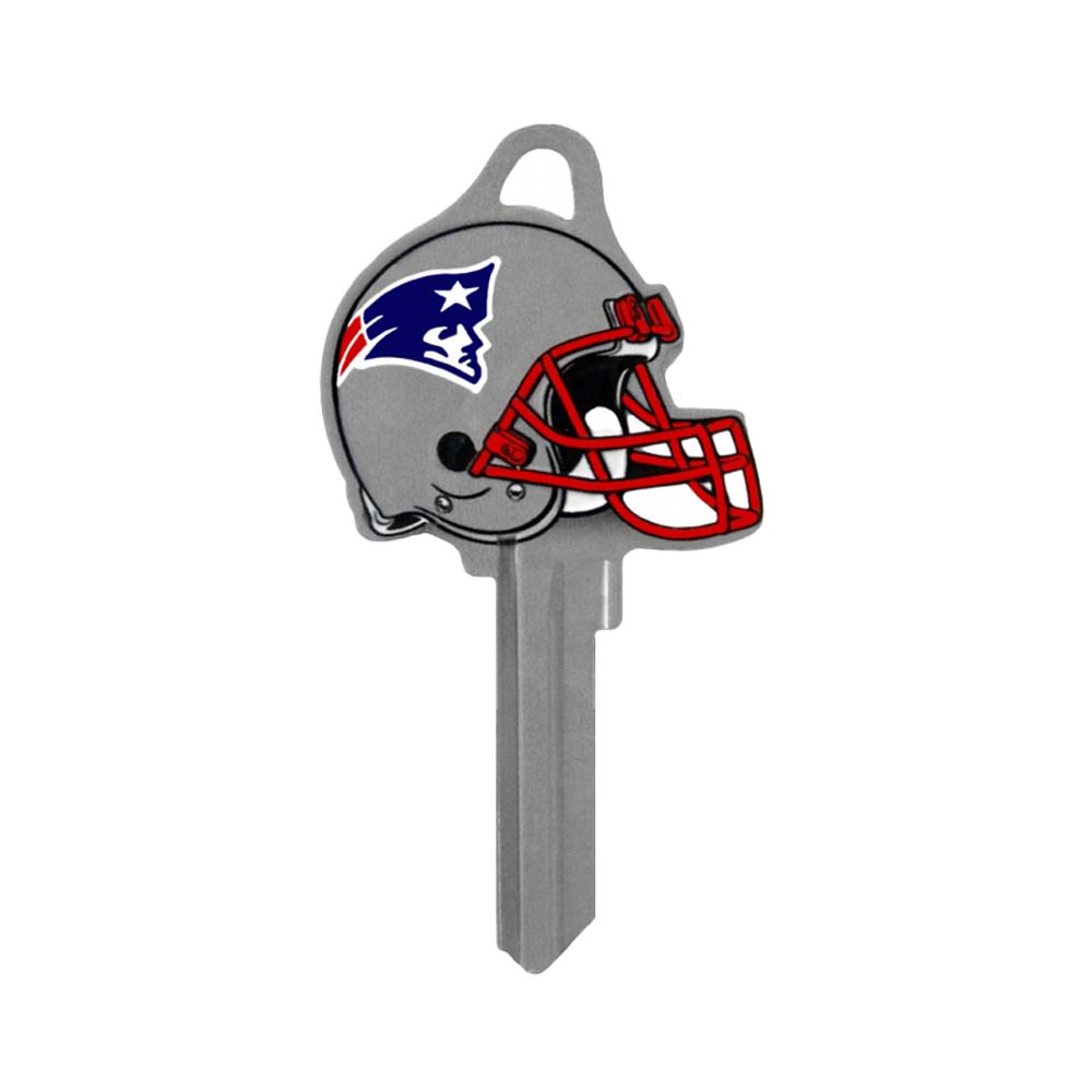 ILCO - NFL-SC1 TeamKeys - Helmet Edition Key Blank - New England Patriots - Pack of 5