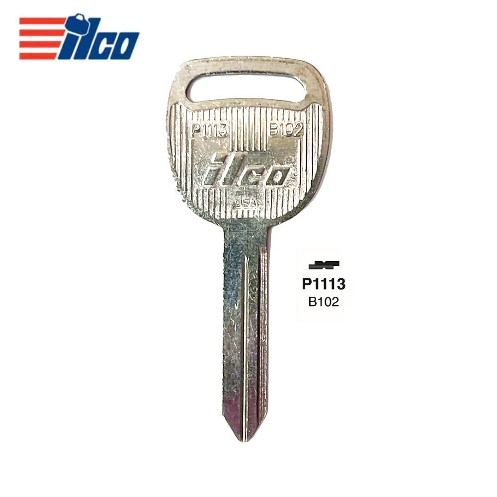 GM Key Blank - GM-39 / B102
