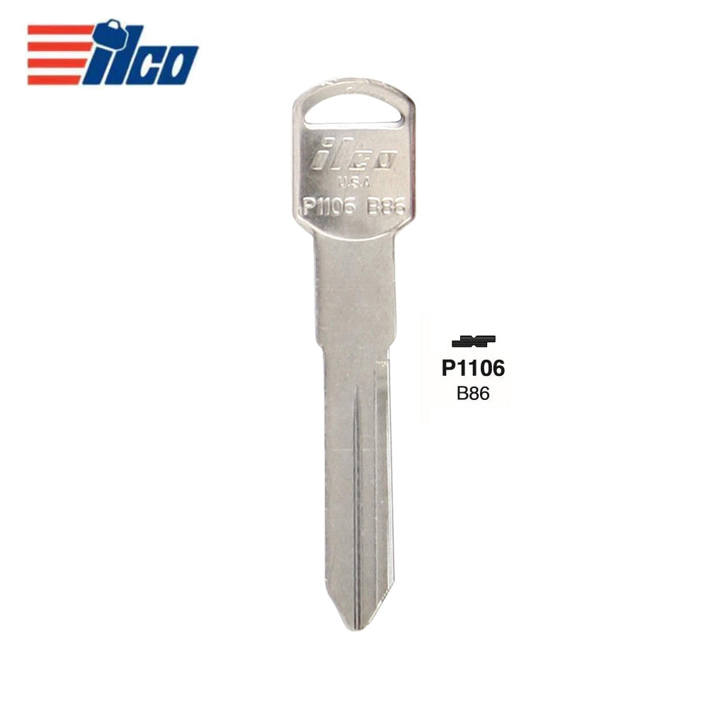 GM Key Blank - GM-14E / B86 (Packs of 10)
