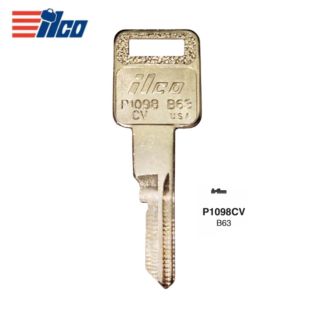 GM Key Blank - GM-17 / B63