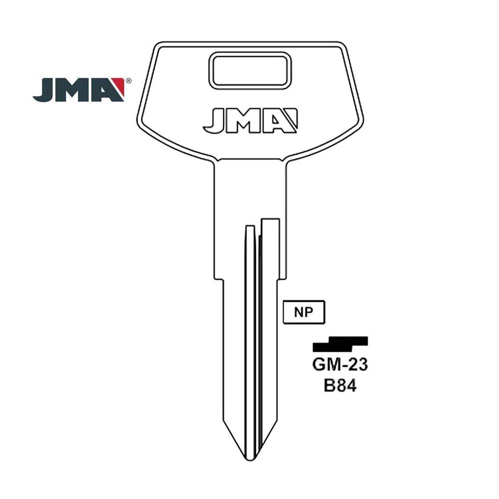 GM Key Blank - B84 / GM-23