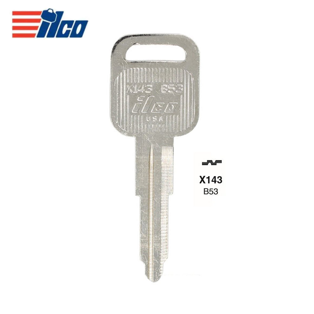 GM Key Blank - GM-2 / B53 (Packs of 10)