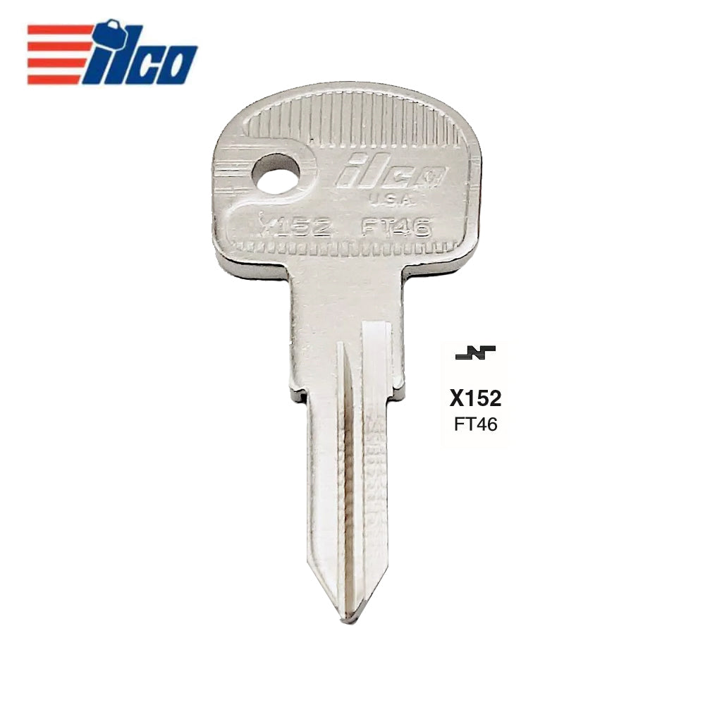 Fiat Key Blank - FI-6I / FT46