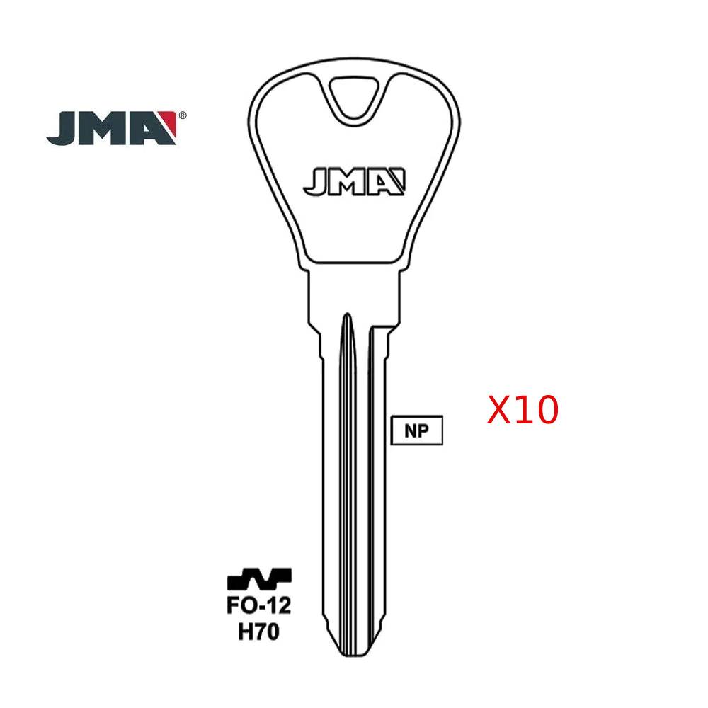 Ford Key Blank - H70 / FO-12 (Packs of 10)