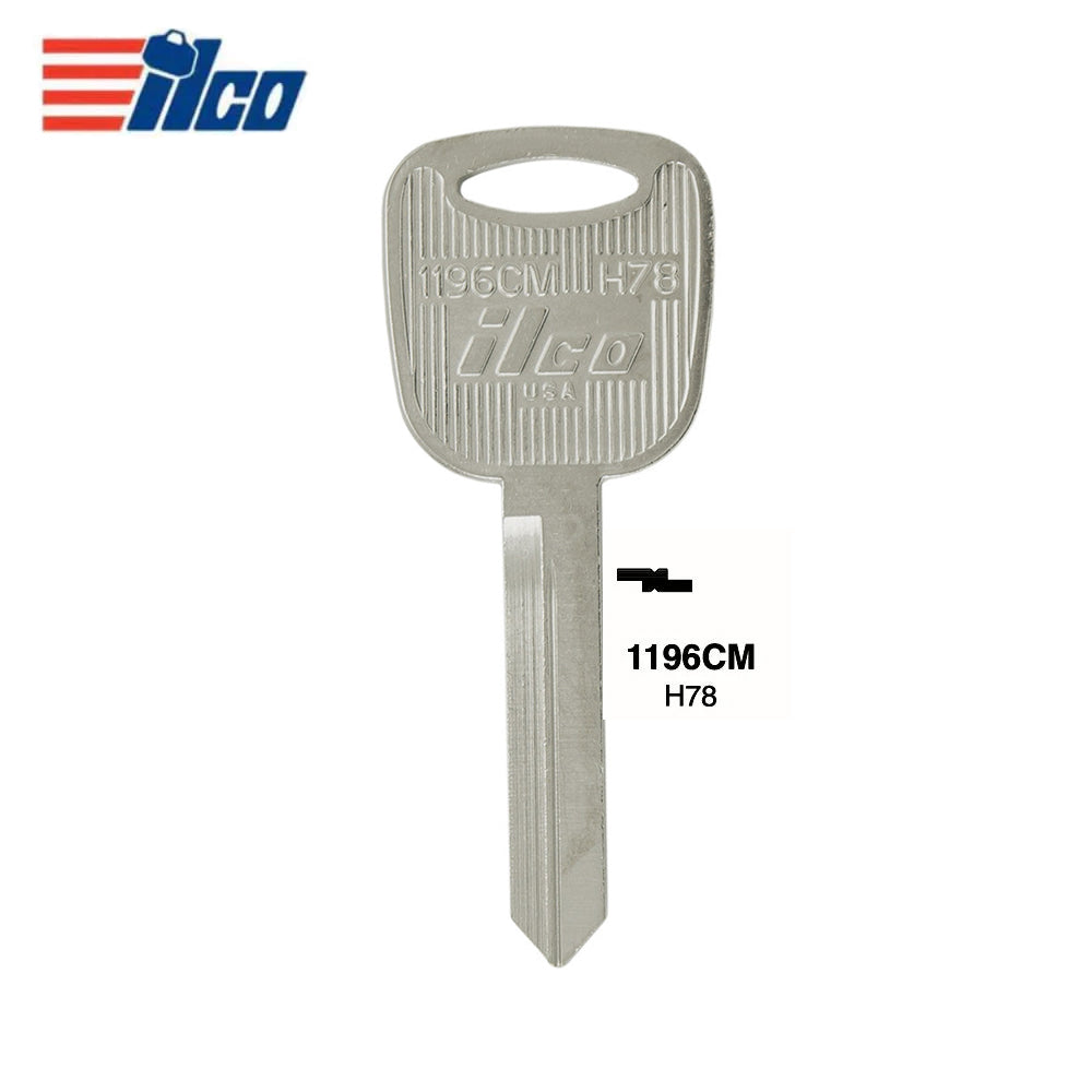Ford Mercury Key Blank - FO-30D / H78 (Packs of 10)