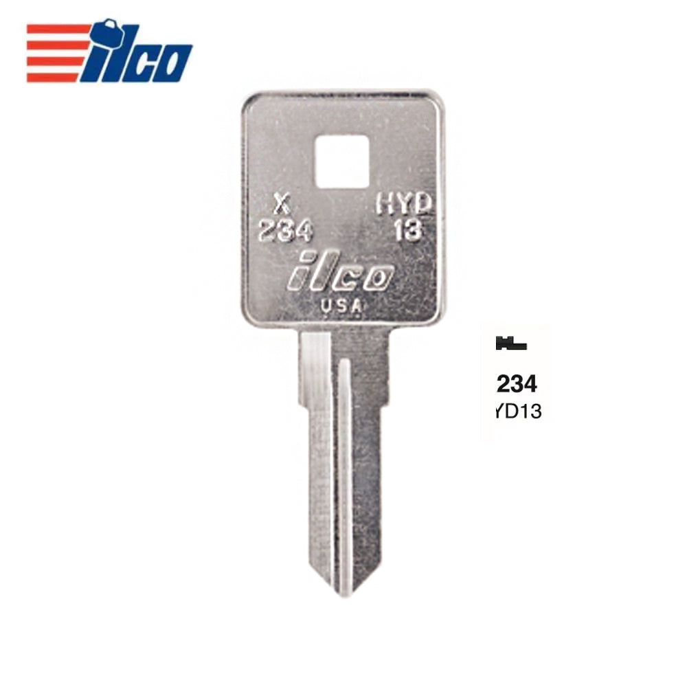 Harley Davidson Key Blank - HD-4D / HYD13