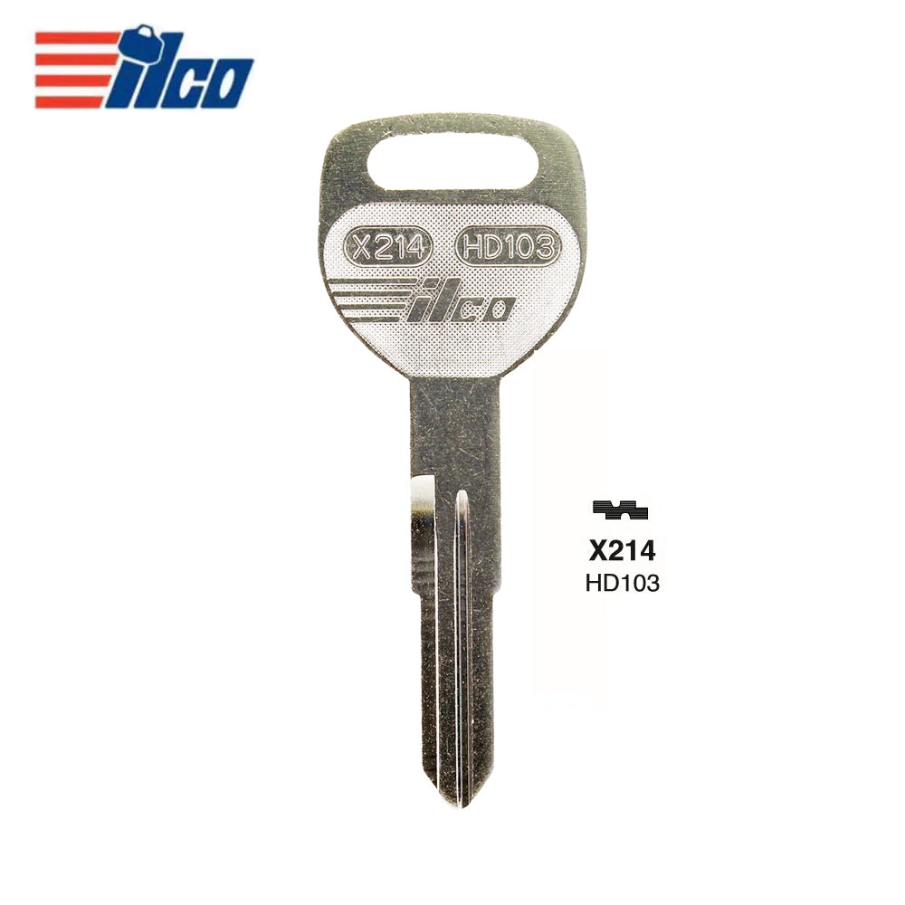 Honda Acura Key Blank - HOND-16DE / HD103 (Packs of 10)