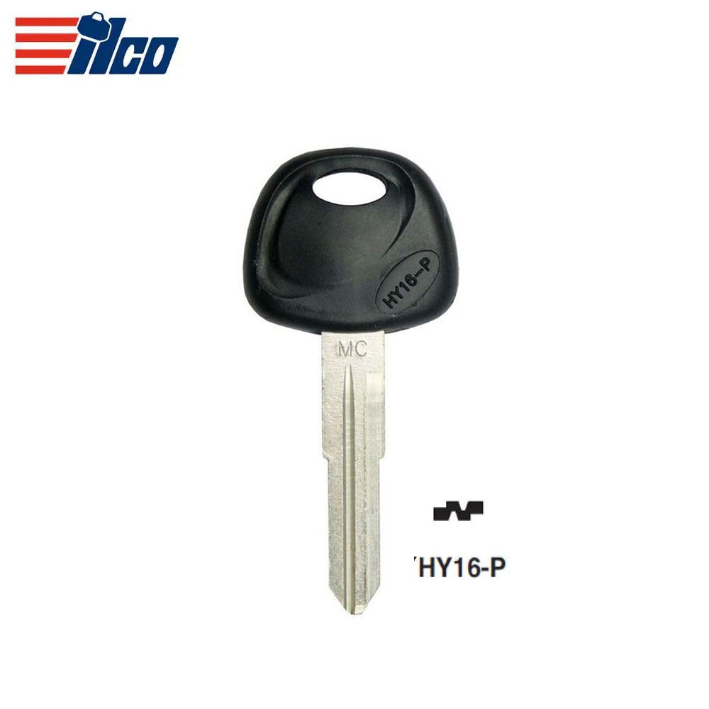 ILCO Keyline Plastic Head Key Blank For Hyundai / Kia - BHY16-P / HY16P
