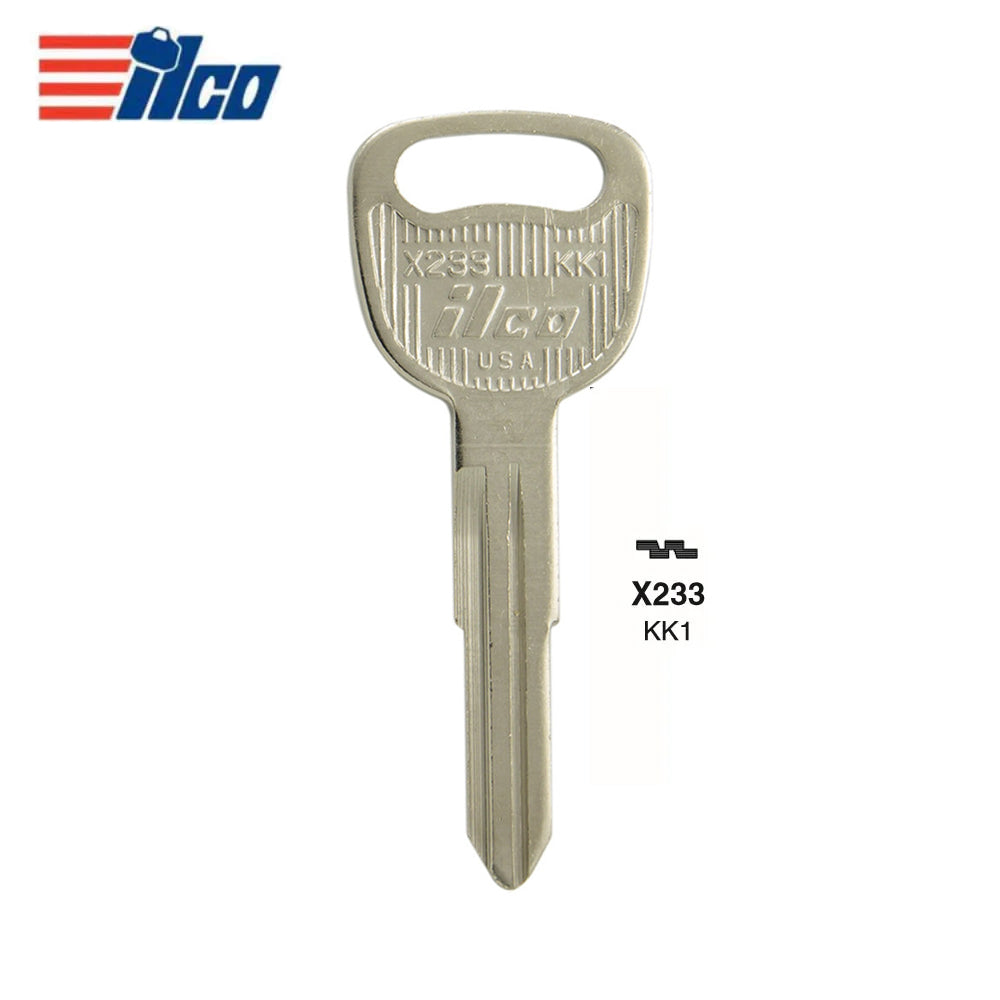 Hyundai Kia Key Blank - KI-1D / KK1