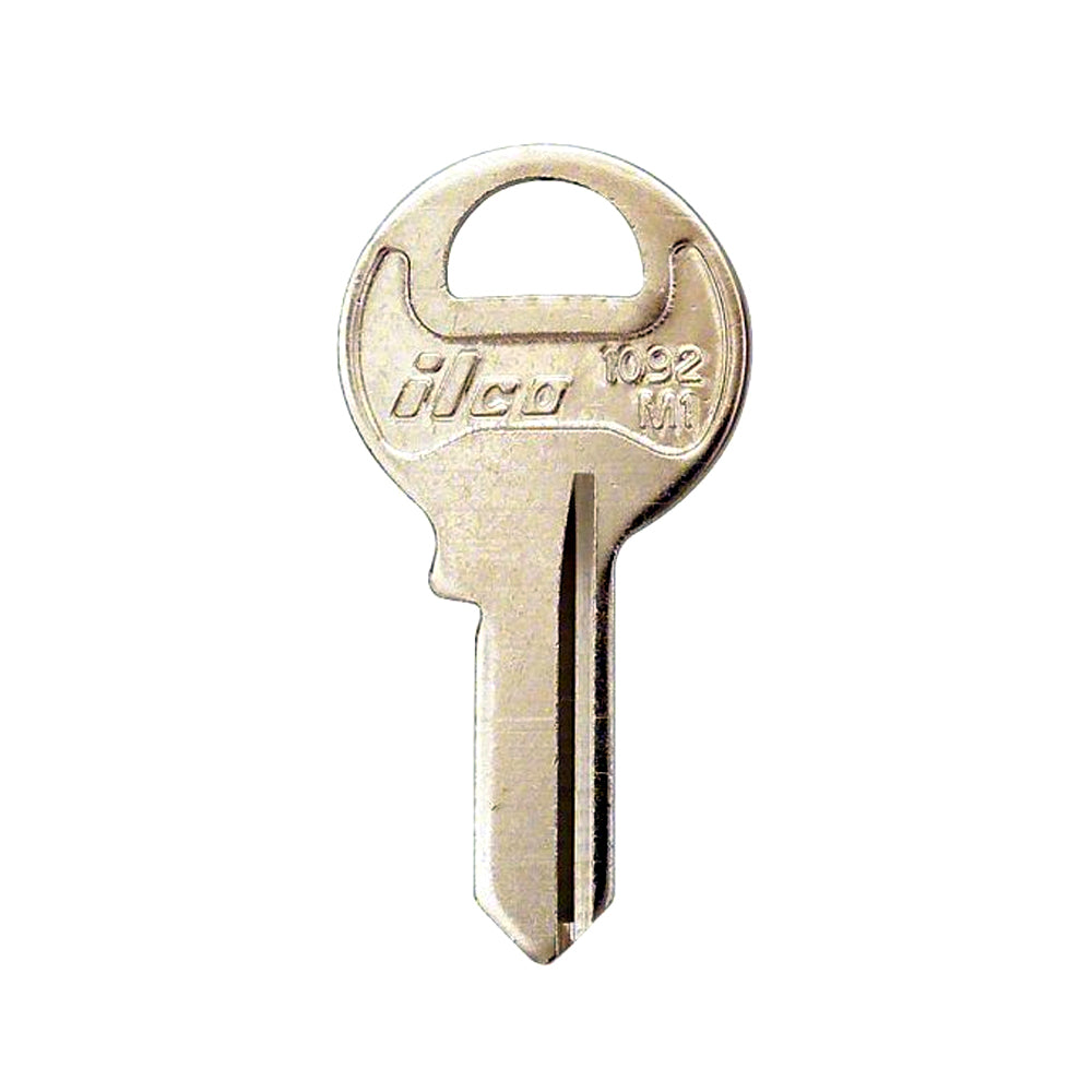 1092 Master 4-Pin Padlock Key Blank - Brass - MAS-10E / M1 BR (Packs of 250)