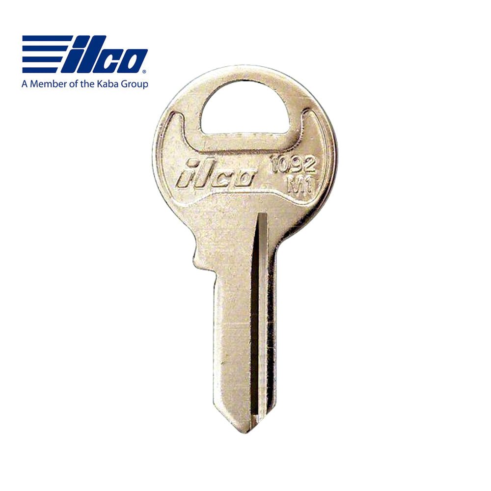 1092 Master 4-Pin Padlock Key Blank - Brass - MAS-10E / M1 BR (Packs of 250)