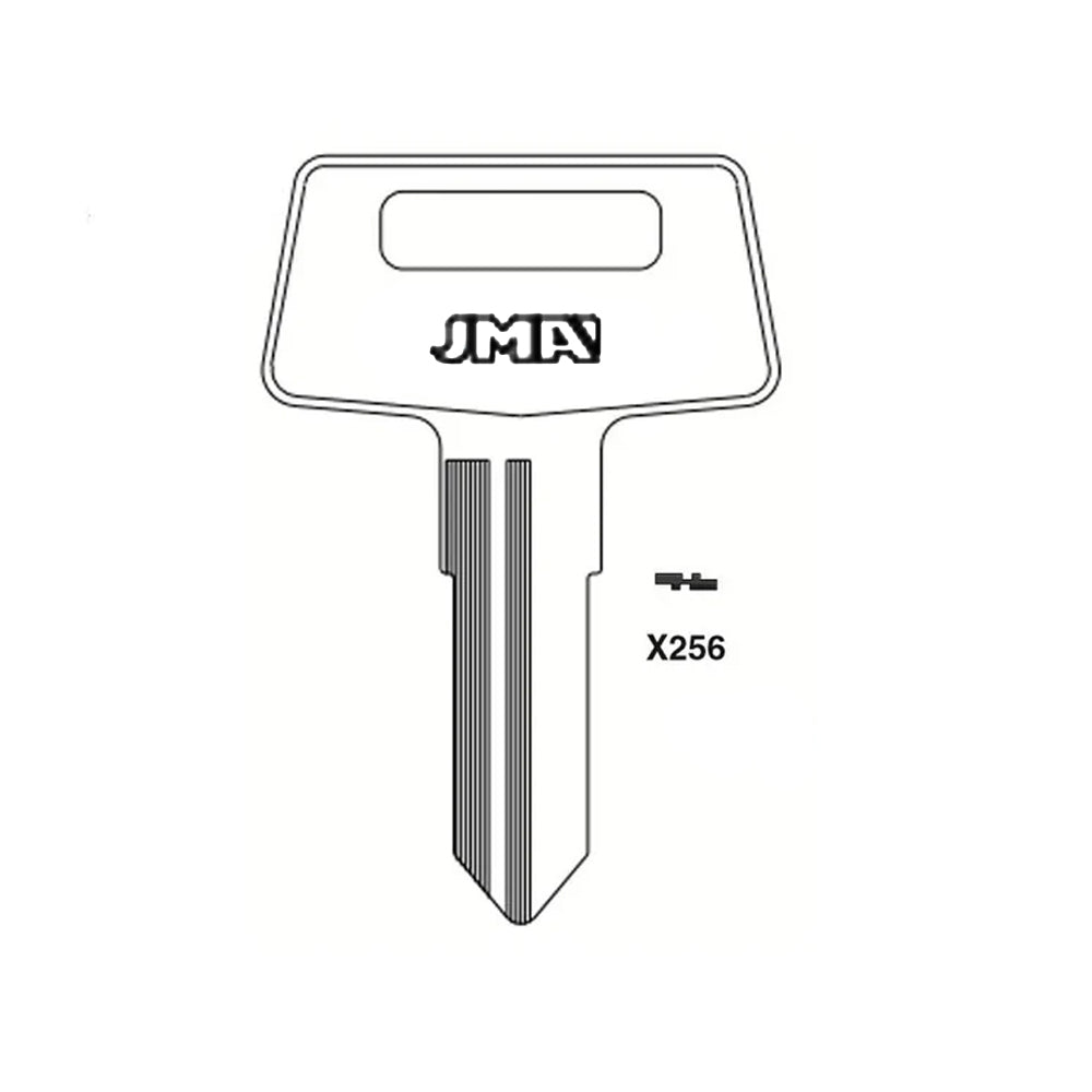 Kawasaki Motorcycle Key Blank - X256 / KAW-14D