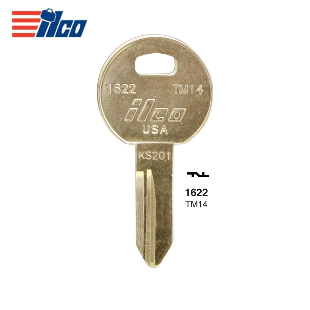 1622 Trimark Commercial & Residencial Key Blank - TRM-10D / TM14 (Packs of 10)