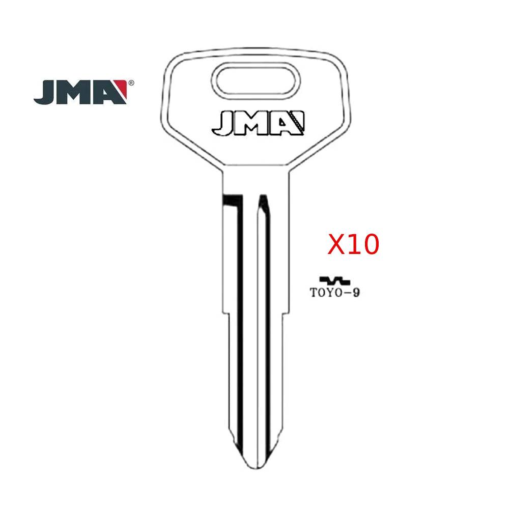 1981 - 2002 JMA Key Blank for Toyota/ TR40 / TOYO-9 (Packs of 10)