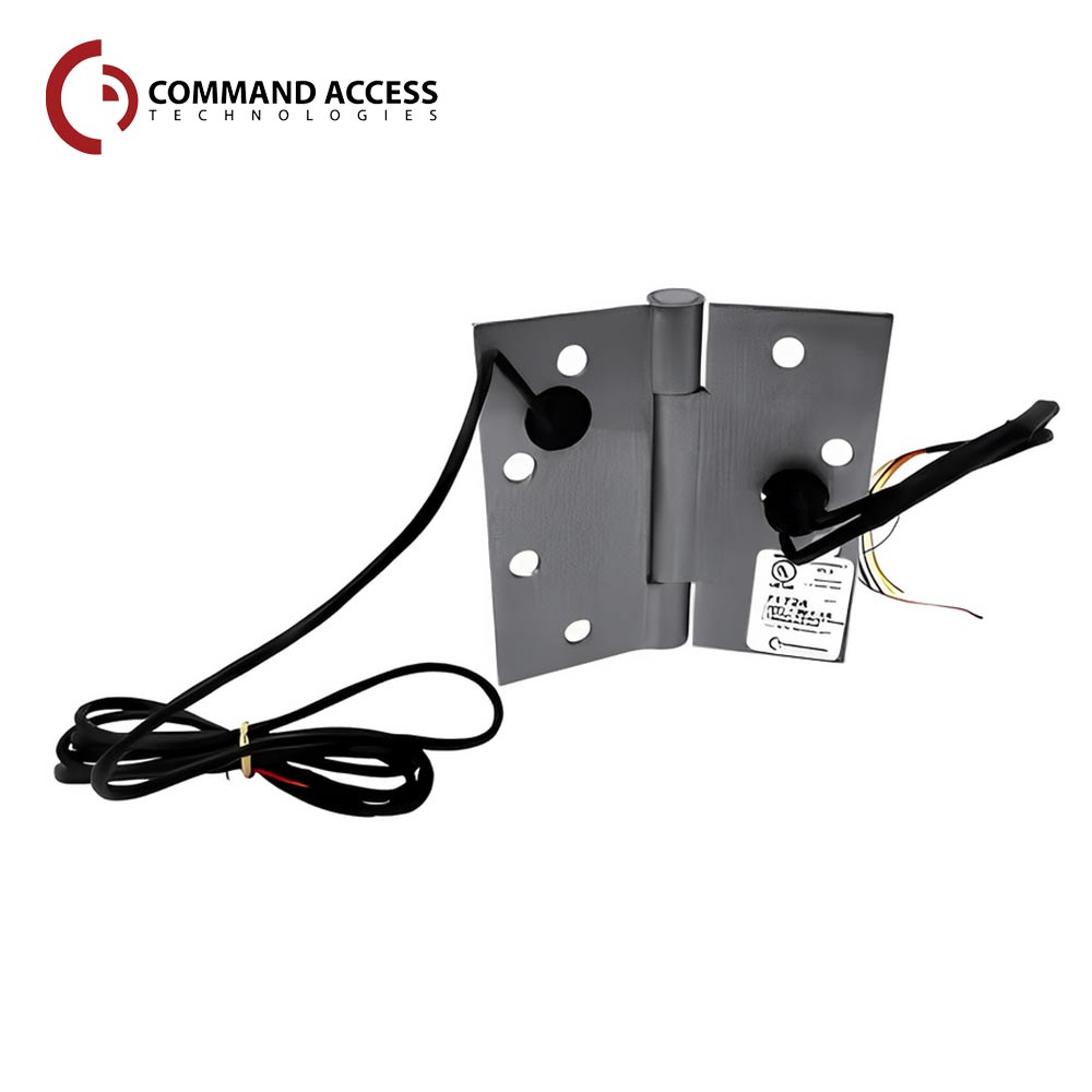 Command Access - ETM-CB70 - Energy Transfer Monitor Hinge - 3 Knuckle Standard Weight - Steel Base Material - USP (Prime Coated-600)
