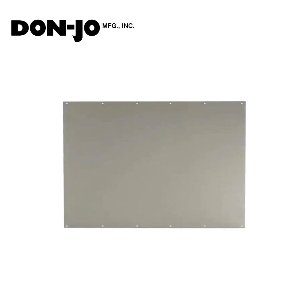 Don-Jo - KP-36x46-630 - Metal Kick Plate - 36 x 46 Dimensions - 630 (Satin Stainless Steel Finish)