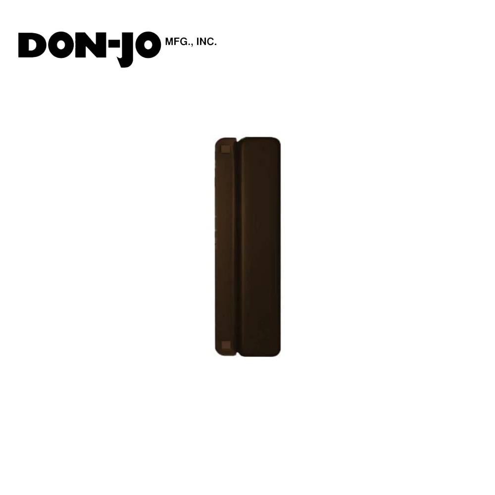 Don-Jo - MELP-210-DU - Latch Protector for Outswinging Doors - DU (Duronodic Brown Coated)