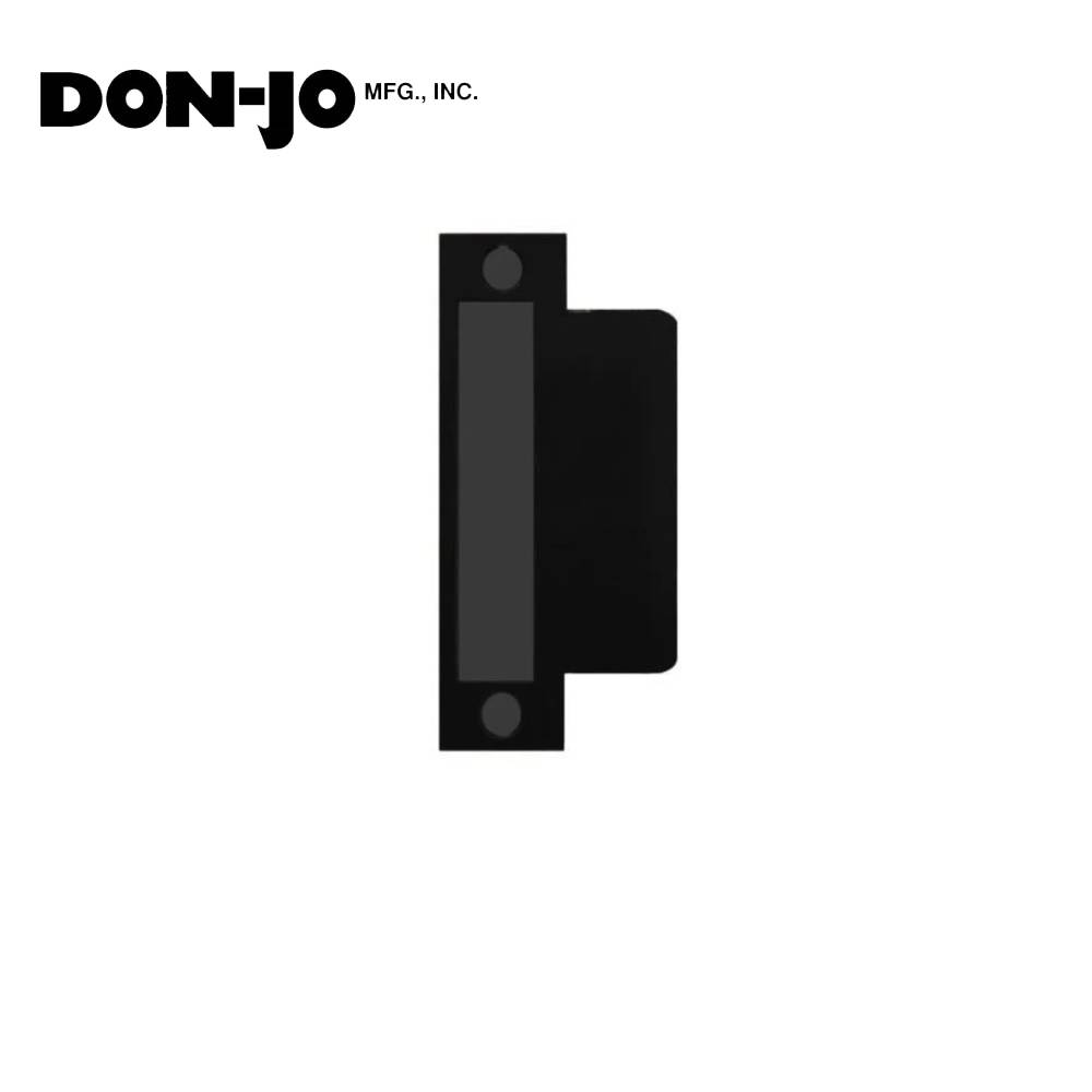 Don-Jo - MEST-175-622 - Mortise Type Extended Lip ANSI Strike - 622 (Flat Black Coated)