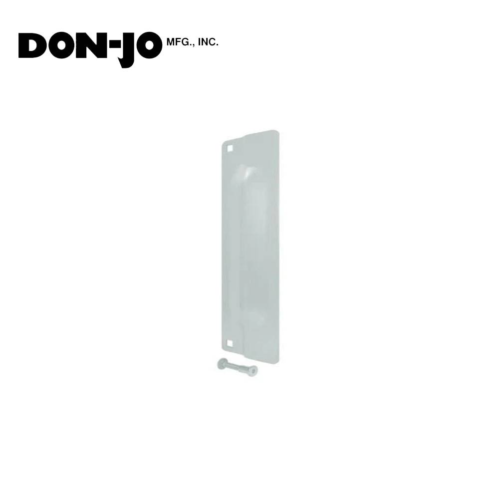 Don-Jo - PMLP-211-EBF-SL - Latch Protector for Outswinging Doors - SL (Aluminum Painted Finish-689)