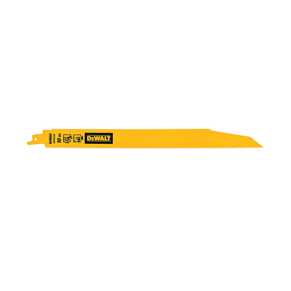 DEWALT - DWAR160 - Demolition Bi-metal Reciprocating Saw Blades - 12" (25 Pcs)