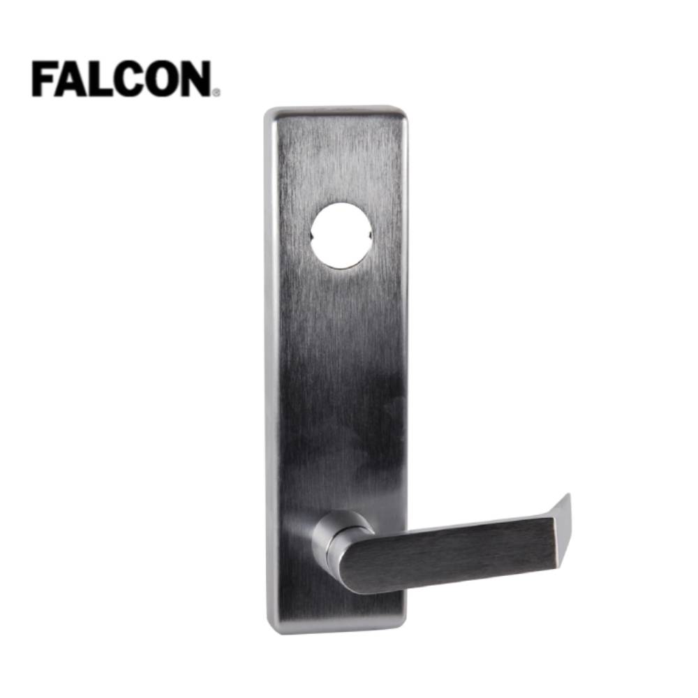 Falcon - 510L-NL-D - Lever Trim Night Latch Function 25 Series - Dane Lever Design - US26D (Satin Chrome)