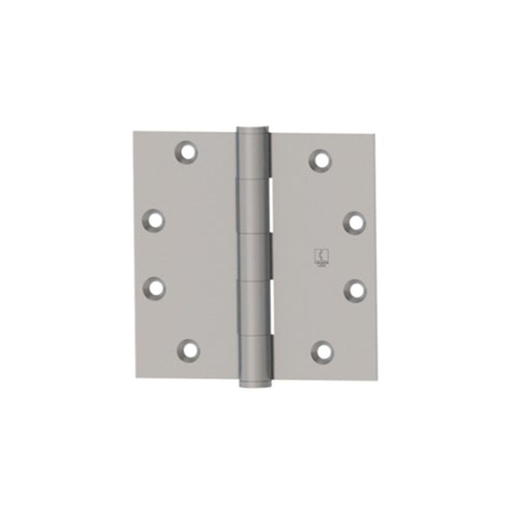 Global Door Controls - CP Series - Commercial Template Hinge - 5 Inch X 4.5 Inch - Heavy Duty - Brushed Chrome (Packs of 2)
