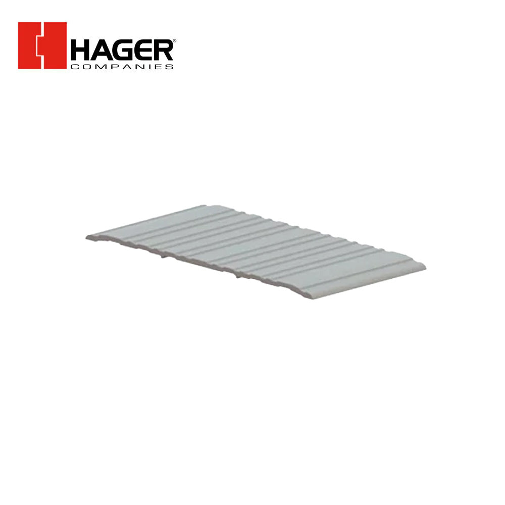 HAGER - 428S - Saddle Threshold - 8 Inch by 1/4 Inch - Milled Aluminum