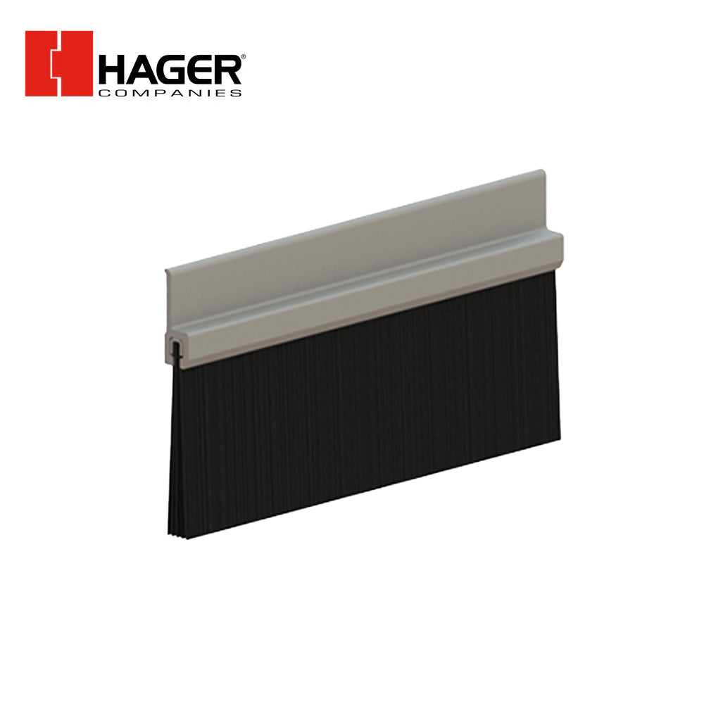 HAGER - 806S - Door Bottom Sweep - 36 - Milled Aluminum