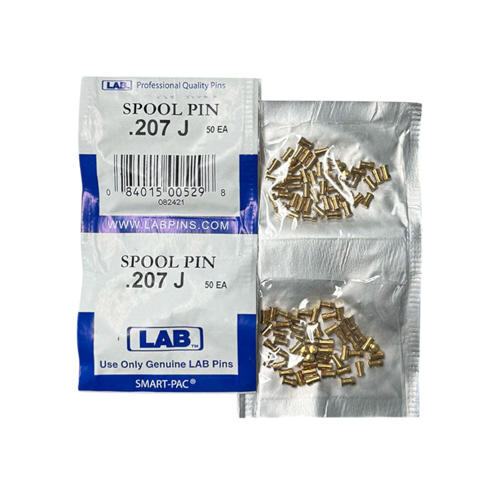 LAB - J207 - Spool Pin .207 Colored - Smart Pack 100 Pins