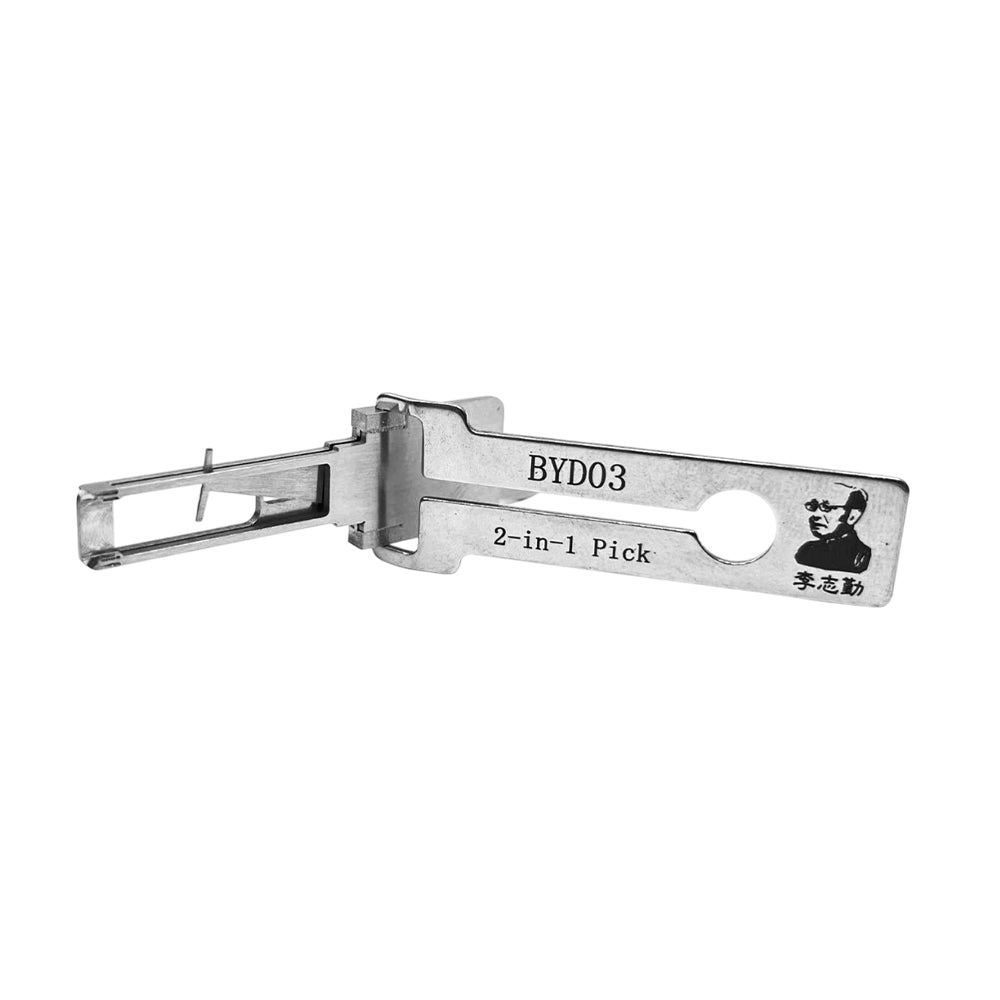 Original Lishi BYD3 2-in-1 Pick and Decoder for BYD, YangWang U8, Leopard