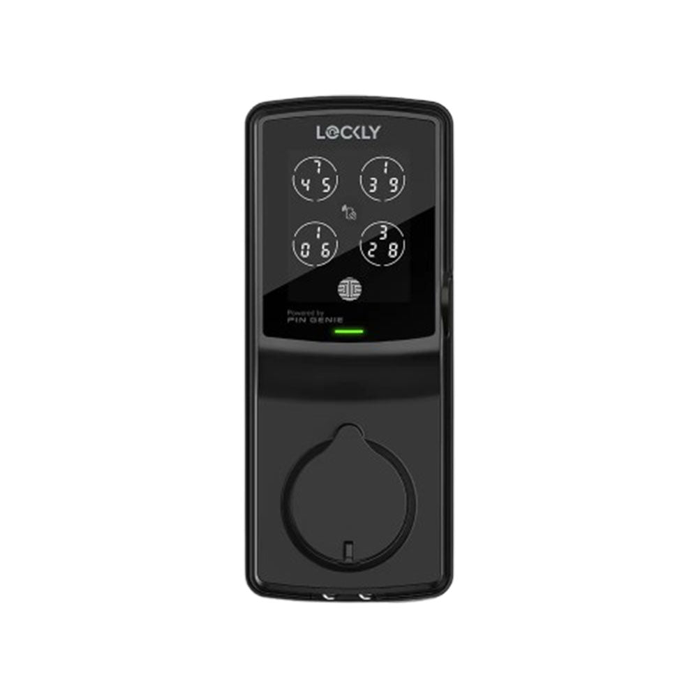 Lockly - PGD728FC - Secure Plus Smart Deadbolt Lock with RFID Card Access - Fingerprint - Keypad - App Control