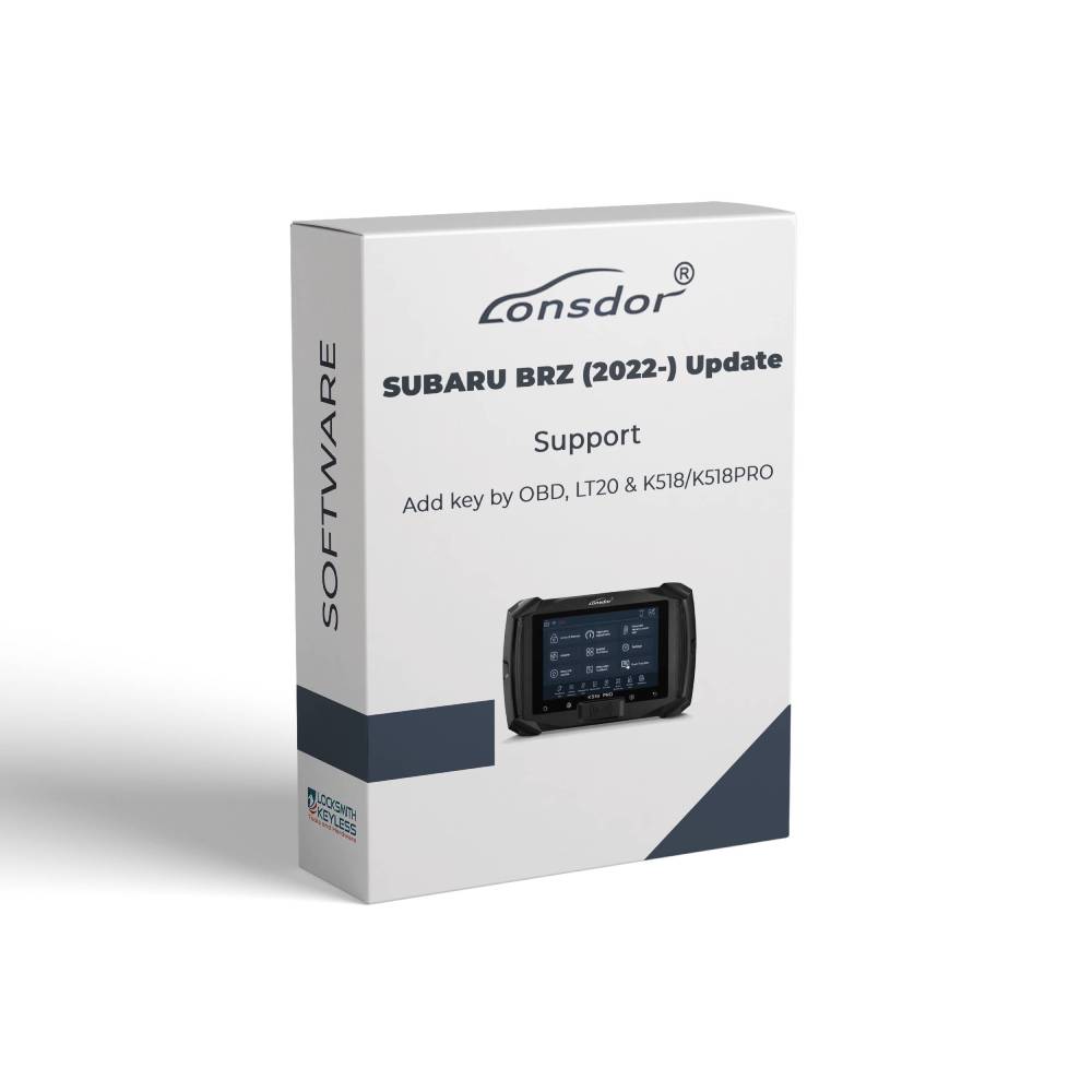 Lonsdor Software for SUBARU BRZ 2022-
