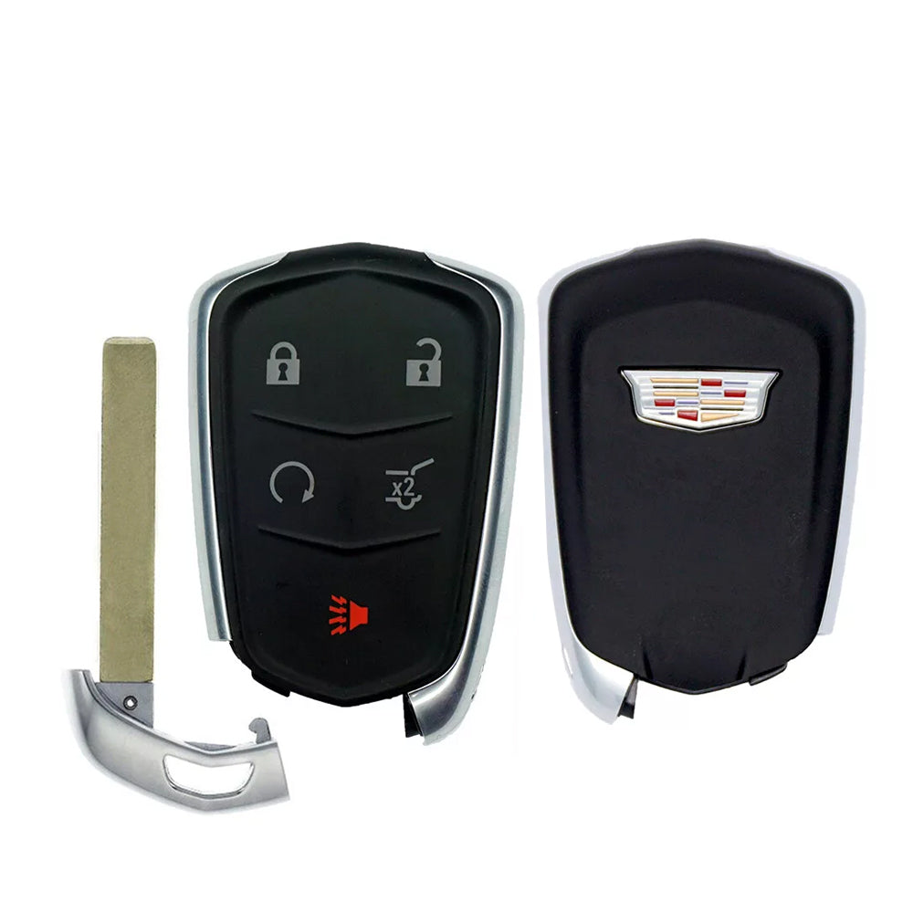 2020 - 2024 Cadillac XT4 XT5 XT6 Smart Key 5B W/ Remote Start & Hatch Fob FCC# HYQ2ES - 13522879