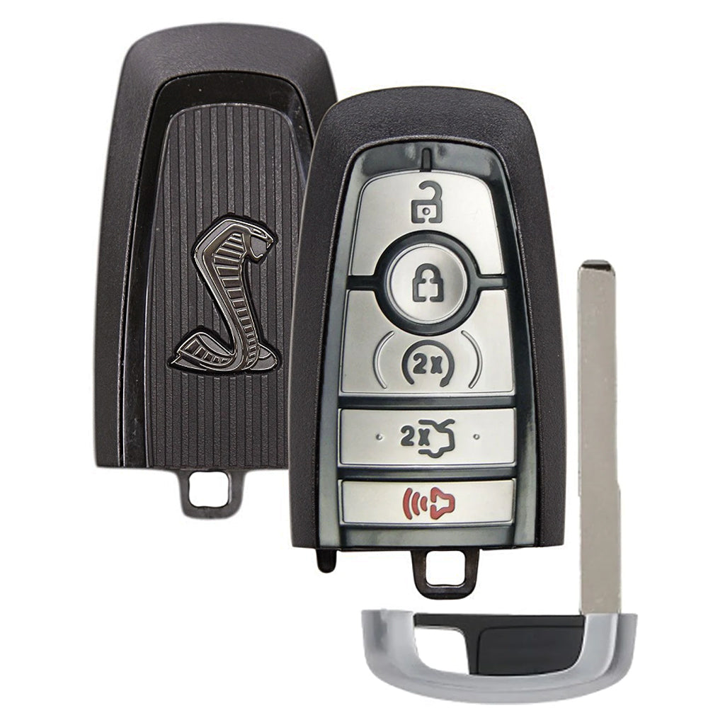 2018 - 2022 Ford Mustang Cobra Smart Key 5B W/ Trunk & Remote Start Fob FCC# M3N-A2C931426 - 164-R8233