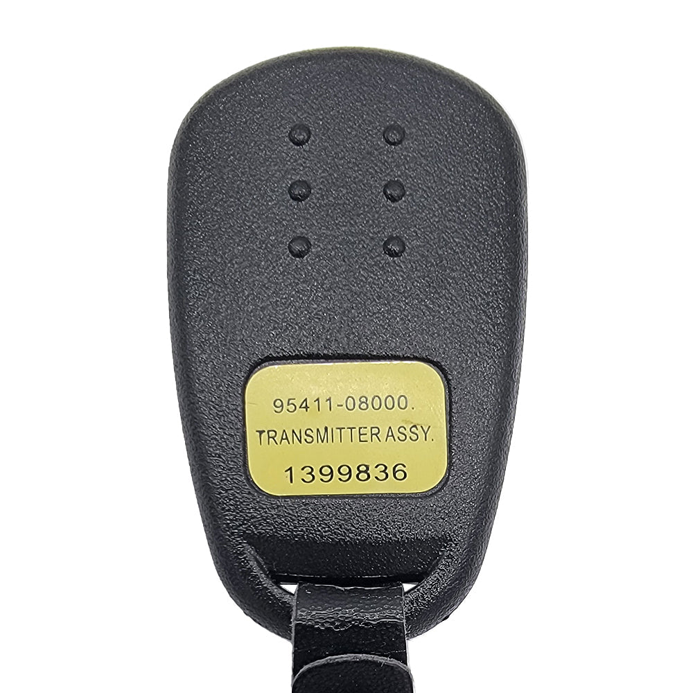 2003 Hyundai Santa Fe Dealer Installed Keyless Entry 2B Fob - 95411-08000 - OEM