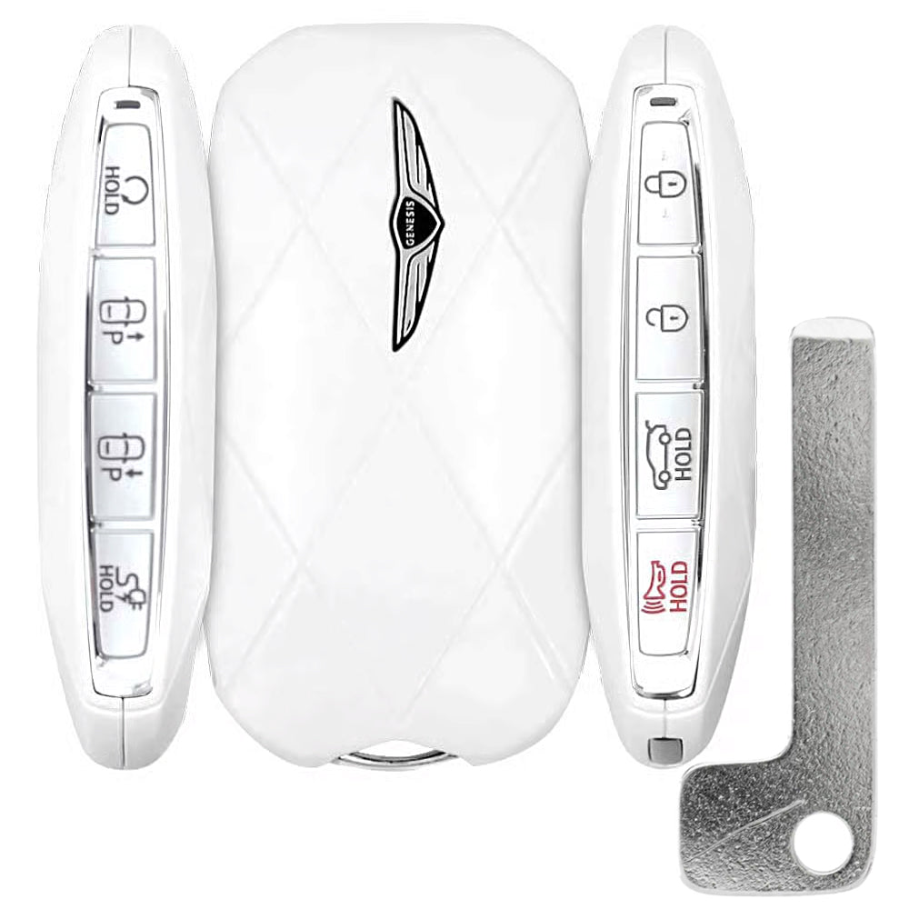 2024 Genesis GV60 Smart Key 8B Fob FCC# TQ8-FOB-4F53U - 95440-CU130 (White) - OEM New