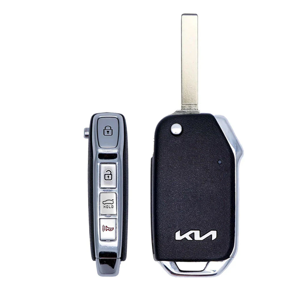 2025 Kia K4 Flip Key Fob 4B FCC# TQ8-RKE-4F47 - 4A Chip - 95430-GG000 - OEM New