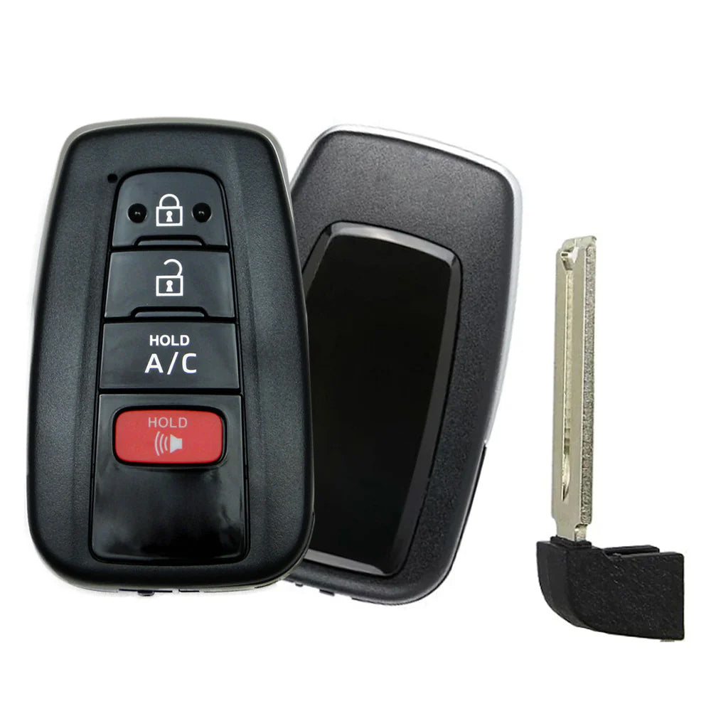 2022 Toyota Prius Prime Smart Key 4B Fob W/ A/C FCC# HYQ14FLA - 89904-47790 - Aftermarket