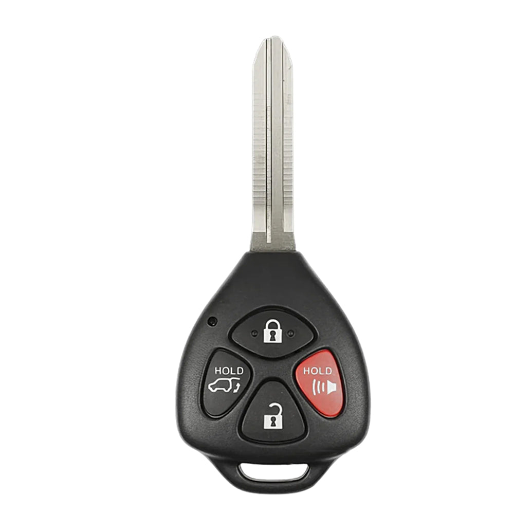 2016 Toyota Venza Key Fob 4B W/ Hatch FCC# GQ4-29T - G Chip - 89070-0T080 - Aftermarket
