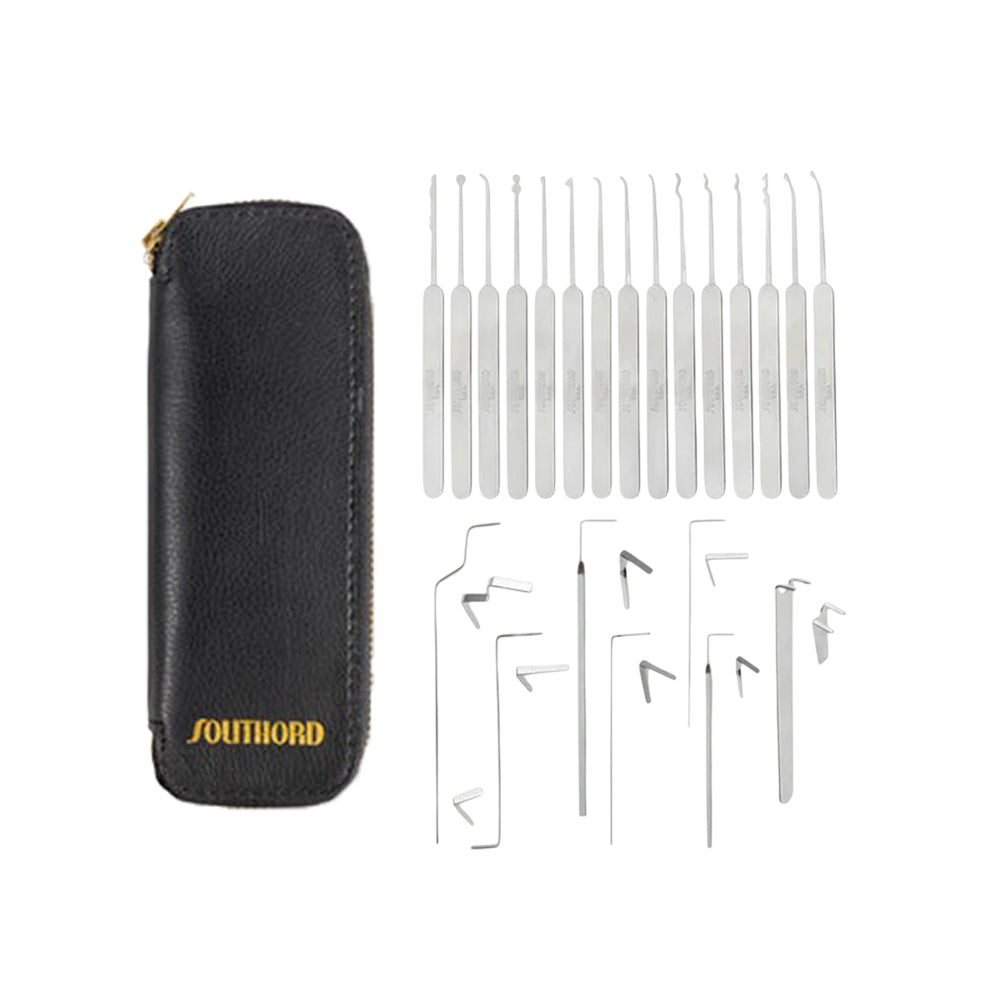 SouthOrd - C2010 - Slim Line Lock Pick Set - 22 Pieces
