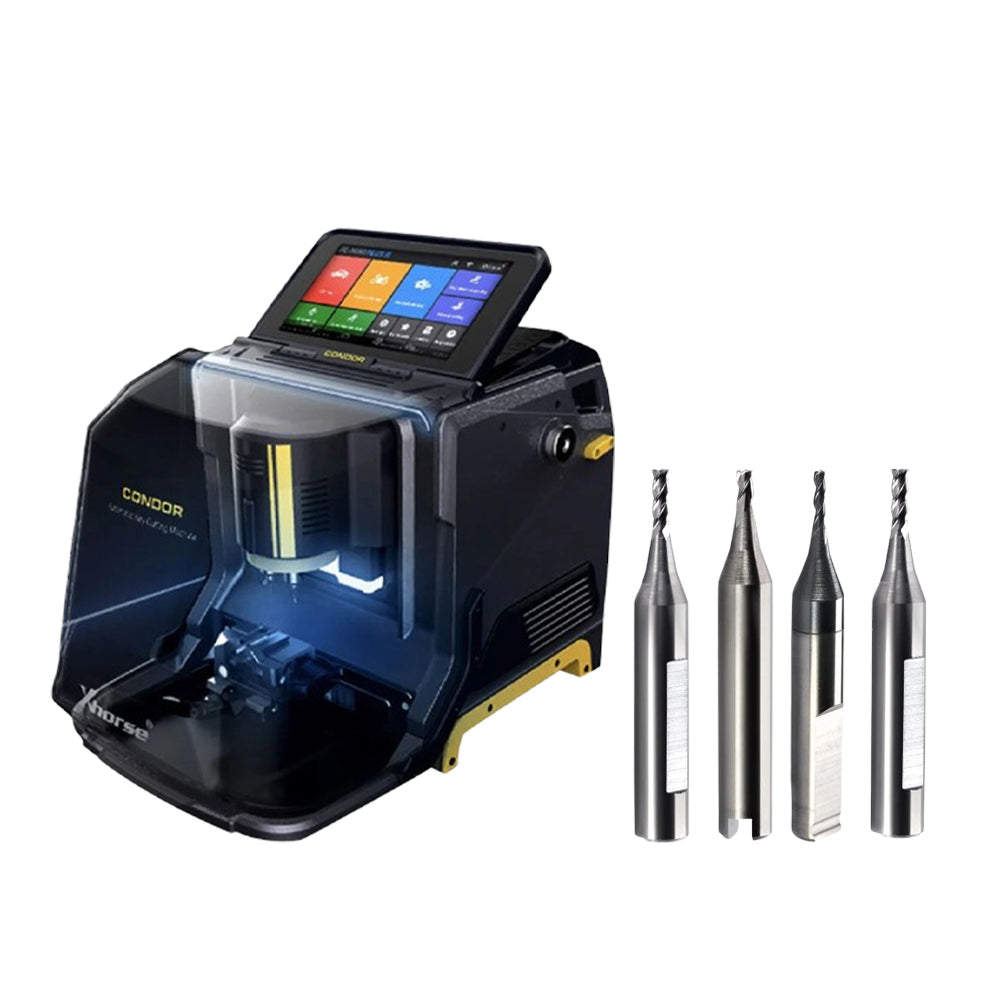 Xhorse Condor MINI Plus II Key Cutting Machine with 10Pcs Key Cutter