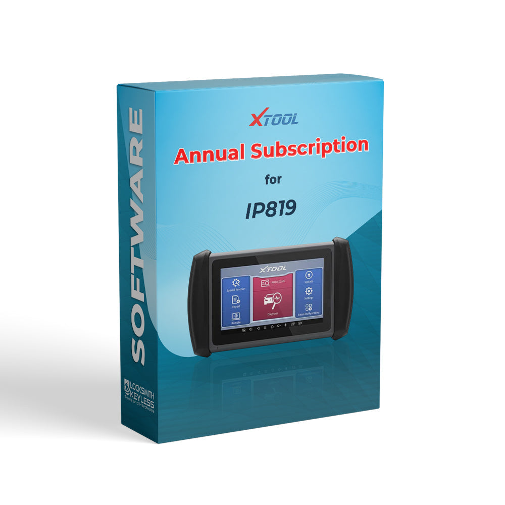 XTOOL 1 Year Subscription for IP819 Automotive Diagnostic Scan Tool