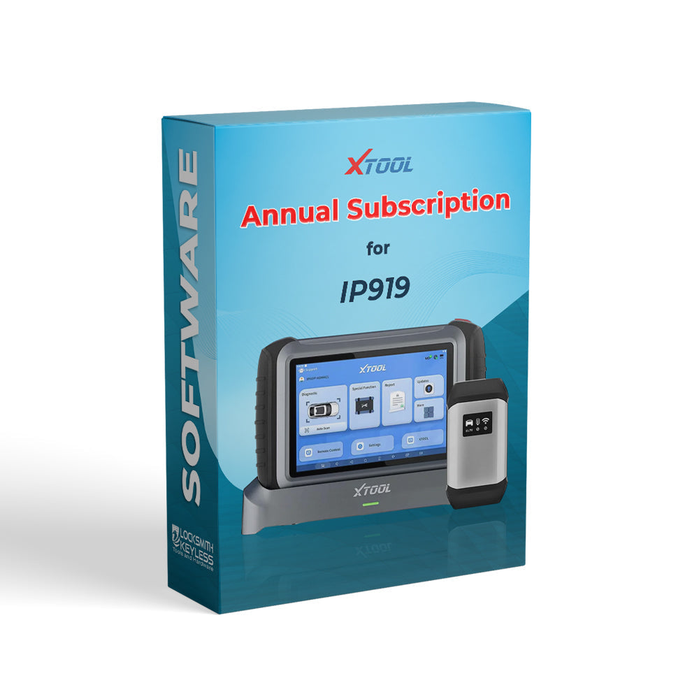 XTOOL 1 Year Subscription for IP919 Bidirectional Car Diagnostic Tool
