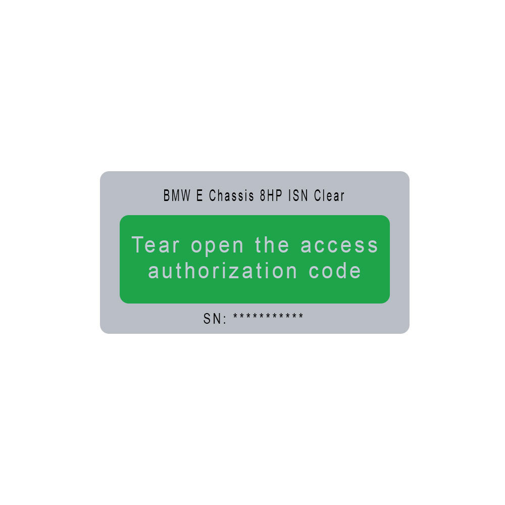 Yanhua ACDP A51D License for BMW E Chassis 8HP ISN Clear ACDP Module 11 without Adapters